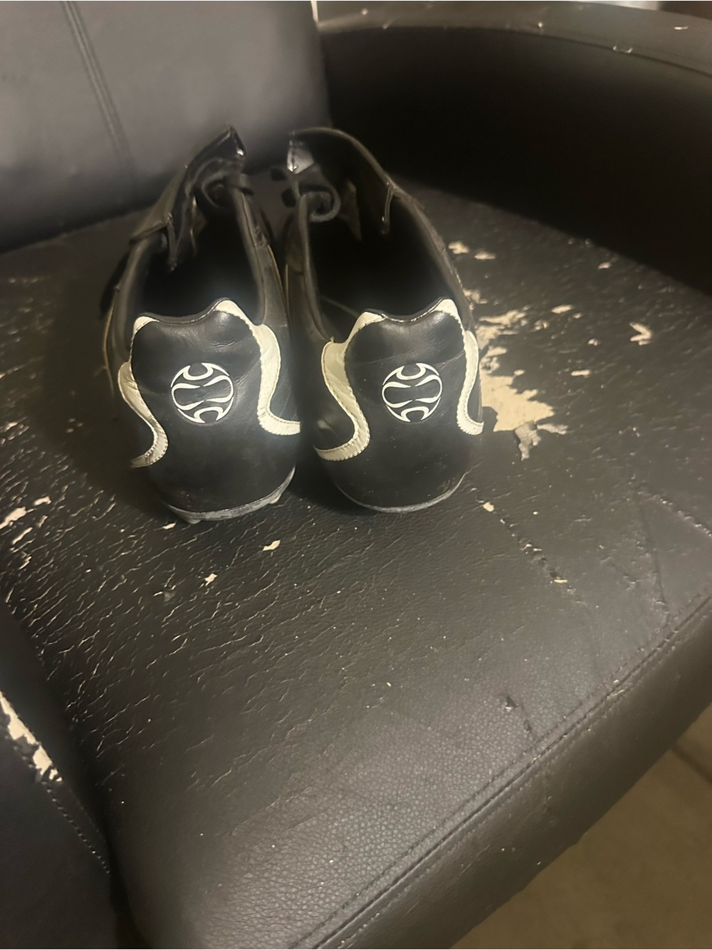 adidas Black Men's Athletic Soccer Cleats - Picture 3 of 4